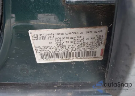 1999 Toyota Rav4 from USA, damaged, VIN JT3GP10V4X7052720